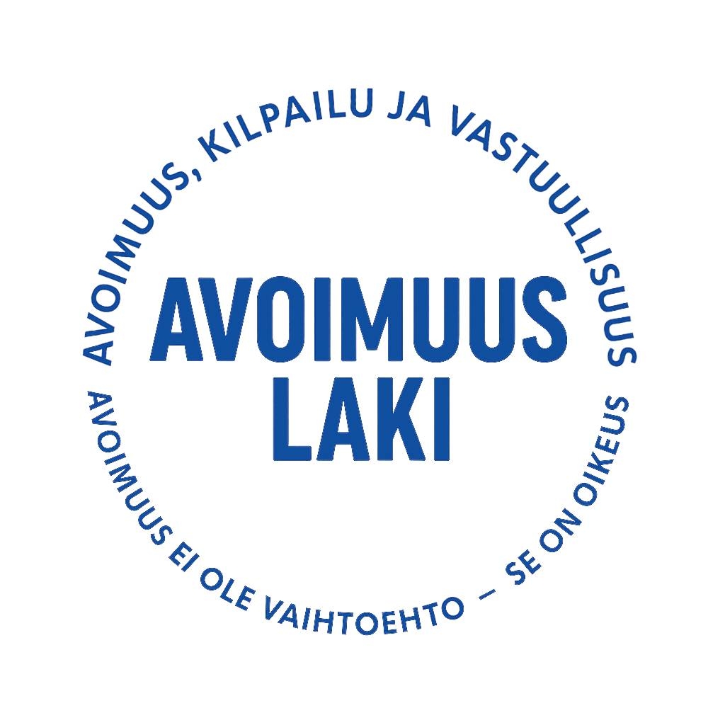 Avoimuuslaki – logo