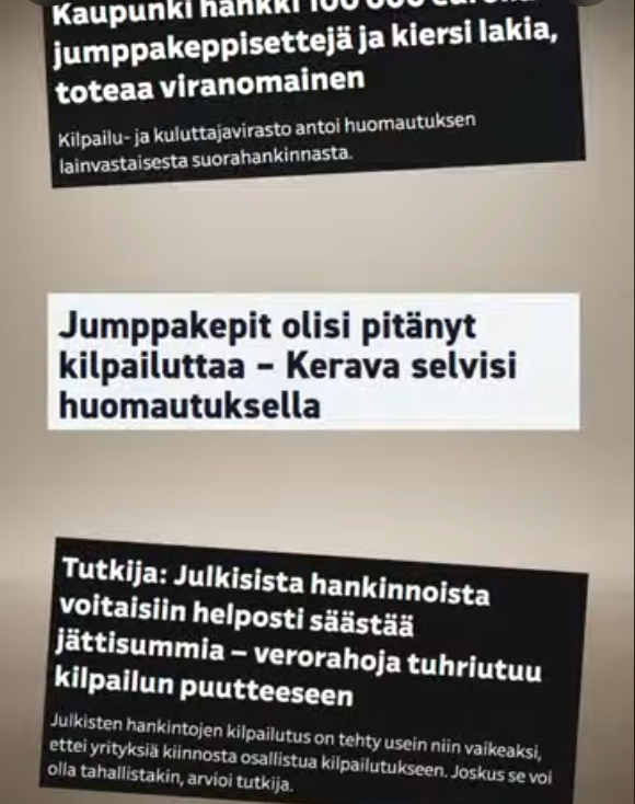 Tiedätkö sinä kuka julkisista hankinnoista hyötyy?